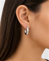 Earrings Ultima Edizione Woman Cerchi in Silver OAO6895 - OAO6895